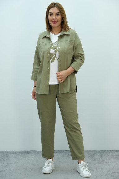 wholesaleWomen Clothes Plus Size Three-Piece Set