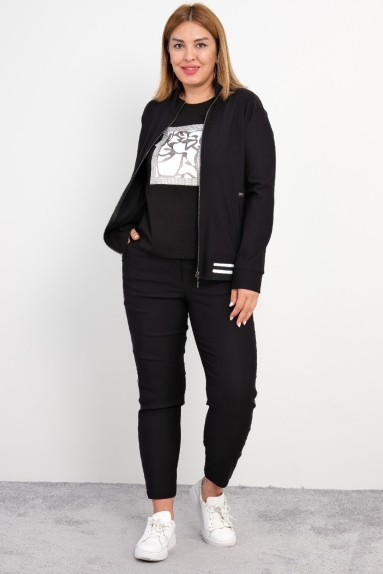 wholesaleWomen Clothes Plus Size Womens Three-Piece Sports Set