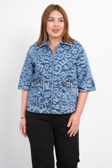 wholesaleWomen Clothes Plus Size Denim Jacket