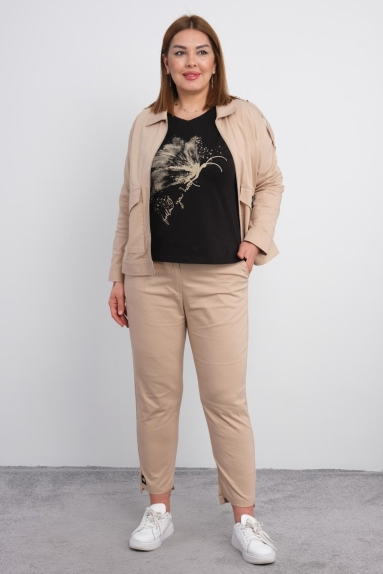 wholesaleWomen Clothes Plus Size Womens Three-Piece Sports Set