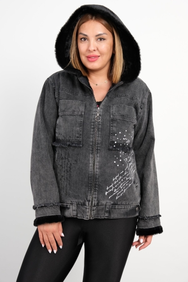 wholesaleWomen Clothes Plus Size Denim Jacket
