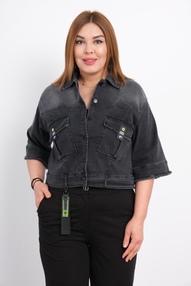 wholesaleWomen Clothes Plus Size Denim Jacket