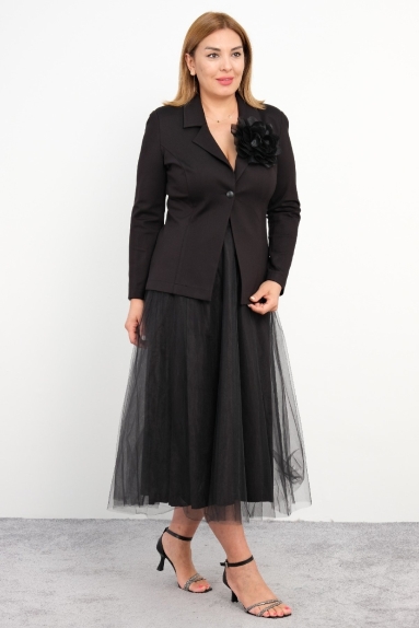 wholesaleWomen Clothes Plus Size Classic Two-Piece Set