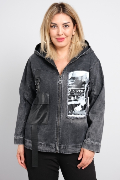 wholesaleWomen Clothes Plus Size Denim Jacket