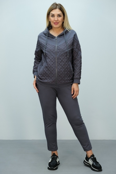 wholesaleWomen Clothes Plus Size Womens Two-Piece Sports Set