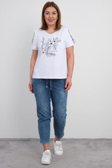 wholesaleWomen Clothes Plus Size Blouse and Pants Set