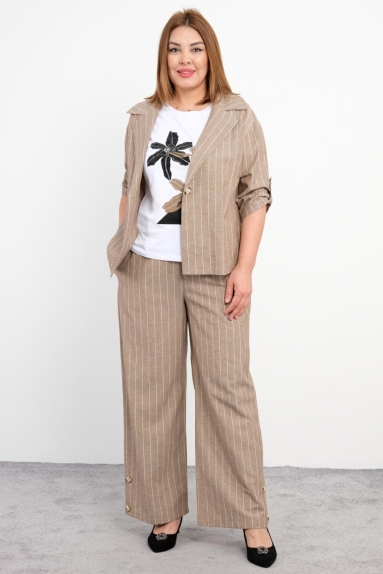 wholesaleWomen Clothes Plus Size Womens Three-Piece Sports Set