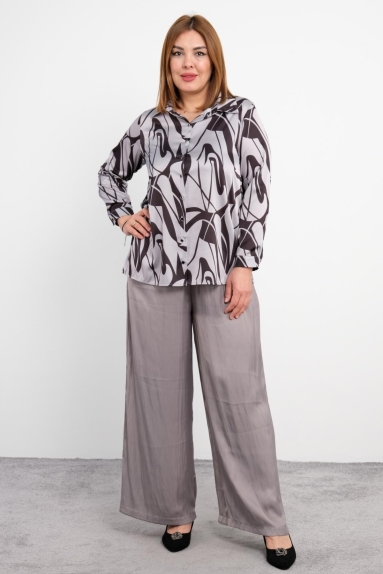 wholesaleWomen Clothes Plus Size Classic Two-Piece Set