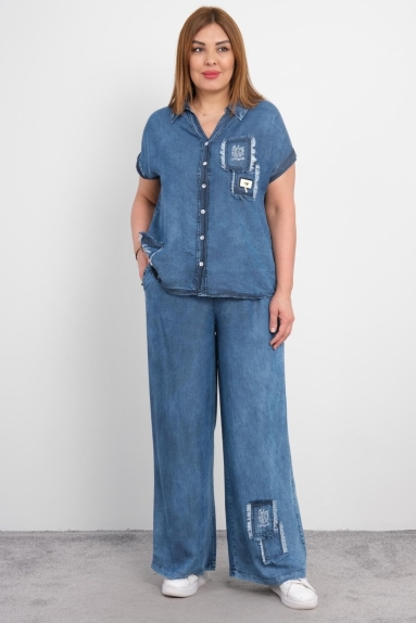 wholesaleWomen Clothes Plus Size Womens Two-Piece Sports Set