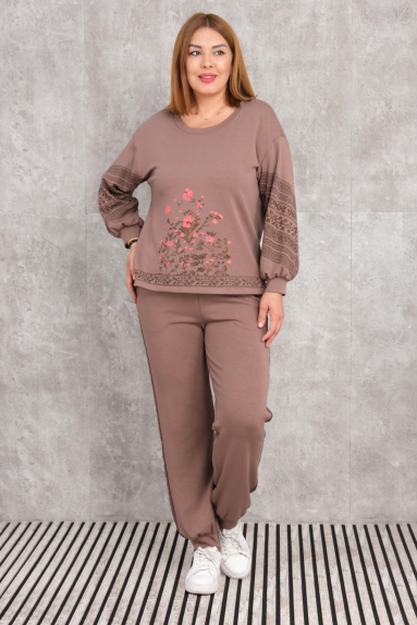 wholesaleWomen Clothes Plus Size Womens Two-Piece Sports Set