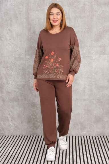 wholesaleWomen Clothes Plus Size Womens Two-Piece Sports Set