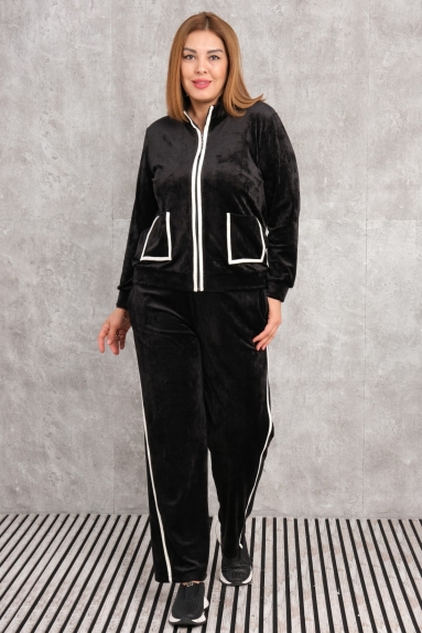 wholesaleWomen Clothes Plus Size Womens Two-Piece Sports Set