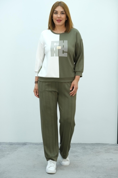 wholesaleWomen Clothes Plus Size Two-Piece Set