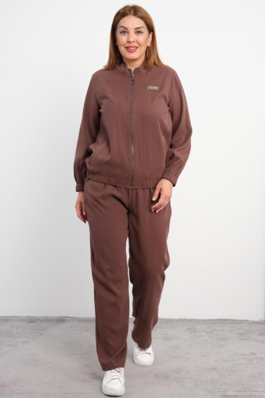 wholesaleWomen Clothes Plus Size Womens Two-Piece Sports Set