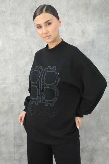 wholesaleWomen Plus Size Plus Size Printed Sweatshirt