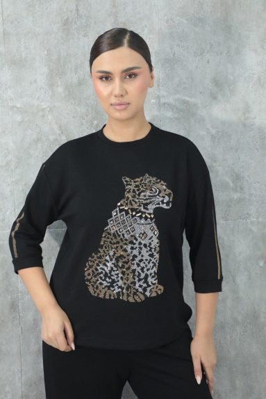 wholesaleWomen Plus Size Plus Size Printed Sweatshirt