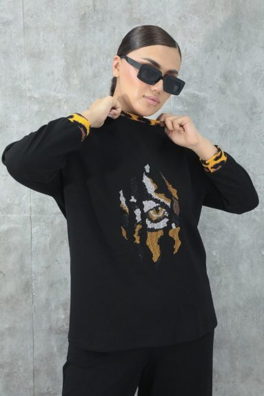 wholesaleWomen Plus Size Plus Size Printed Sweatshirt